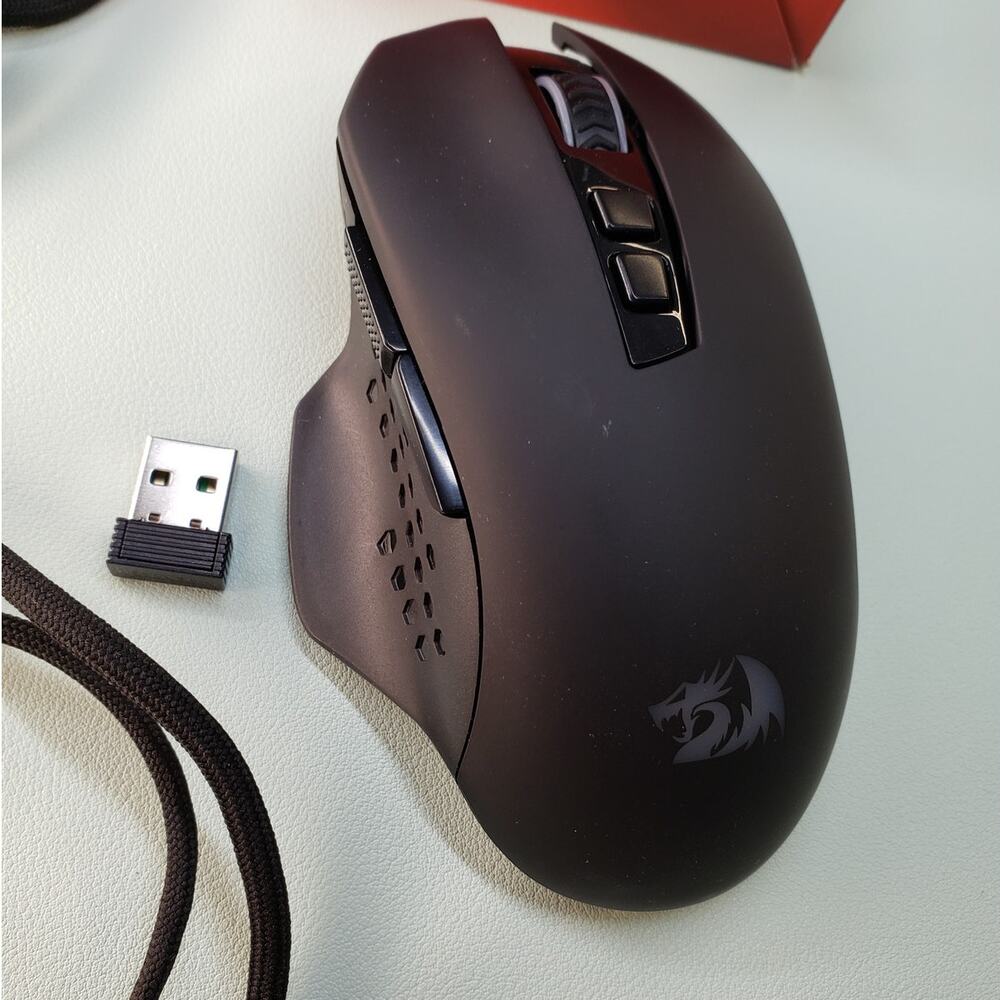Redragon Gainer M656-MAX Wireless Gaming Mouse RGB 10000 DPI Black